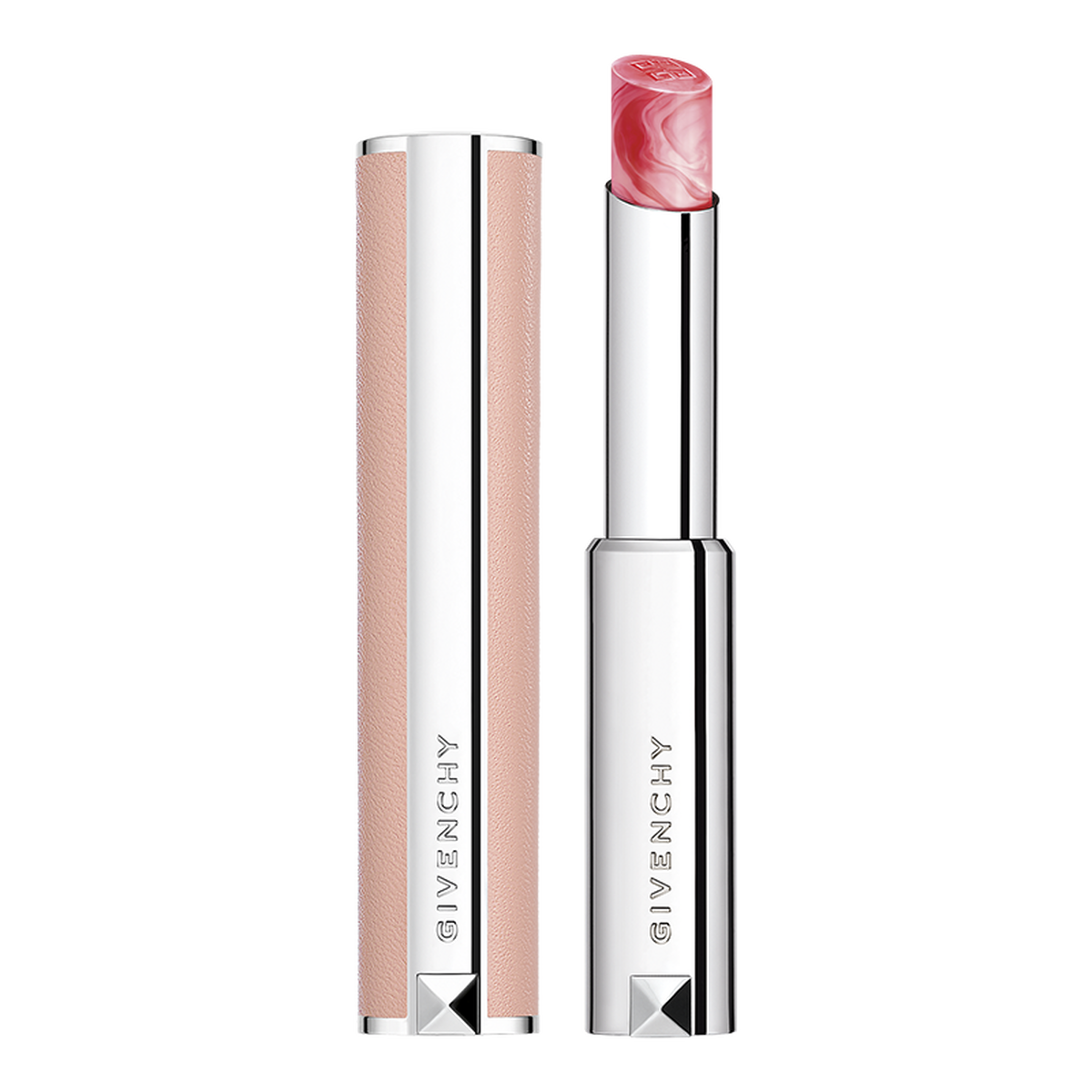 Son GIVENCHY Rose Perfecto Lip Balm #N303 Soothing Red - Kallos Vietnam