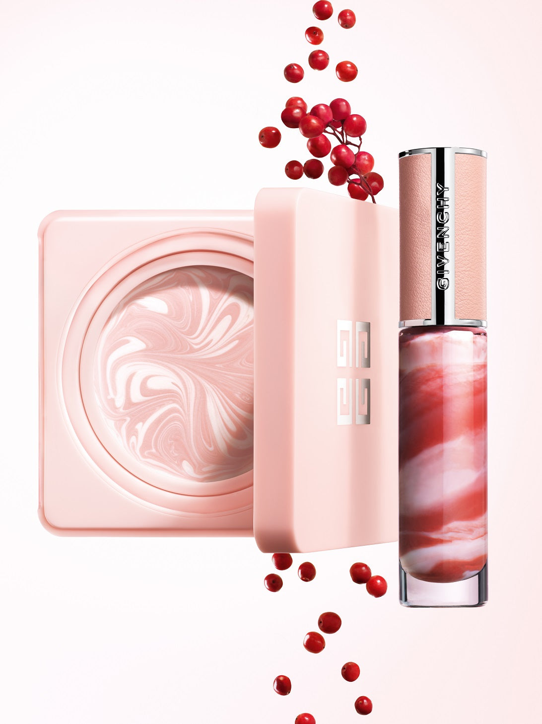 Son GIVENCHY Rose Perfecto Liquid Lip Balm #N001 Pink Irresistible - Kallos Vietnam