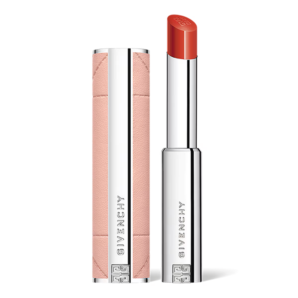 Son GIVENCHY Rose Perfecto Shine Serum Lipstick #N332 Iconic Red