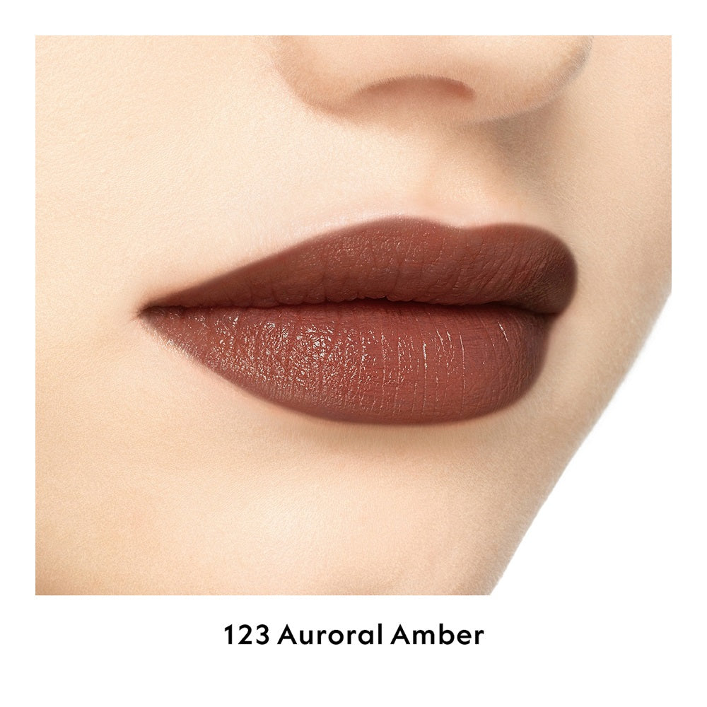 Son GUCCI Rouge à Lèvres Mat Lipstick #123 Auroral Amber-Kallos