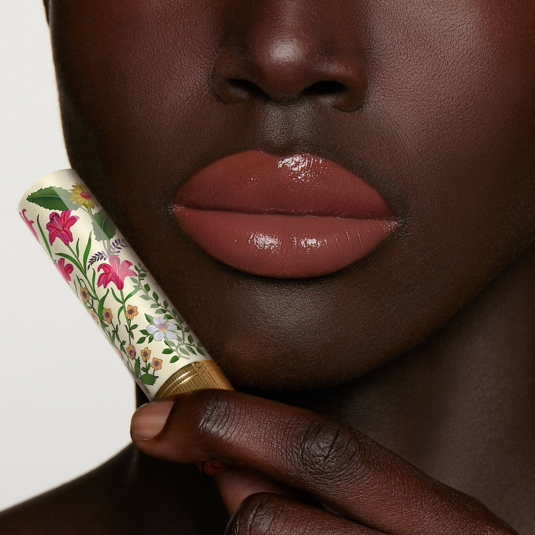 Son GUCCI Rouge De Beauté Brillant #208 They Met in Argentina-Kallos