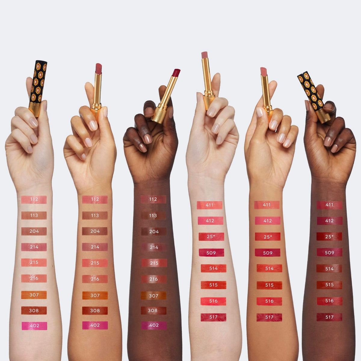 Son GUCCI Rouge De Beauté Brillant #307 Louise Orange-Kallos