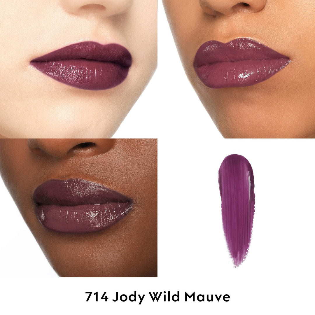 Son GUCCI Rouge De Beauté Brillant #714 Jody Wild Mauve-Kallos
