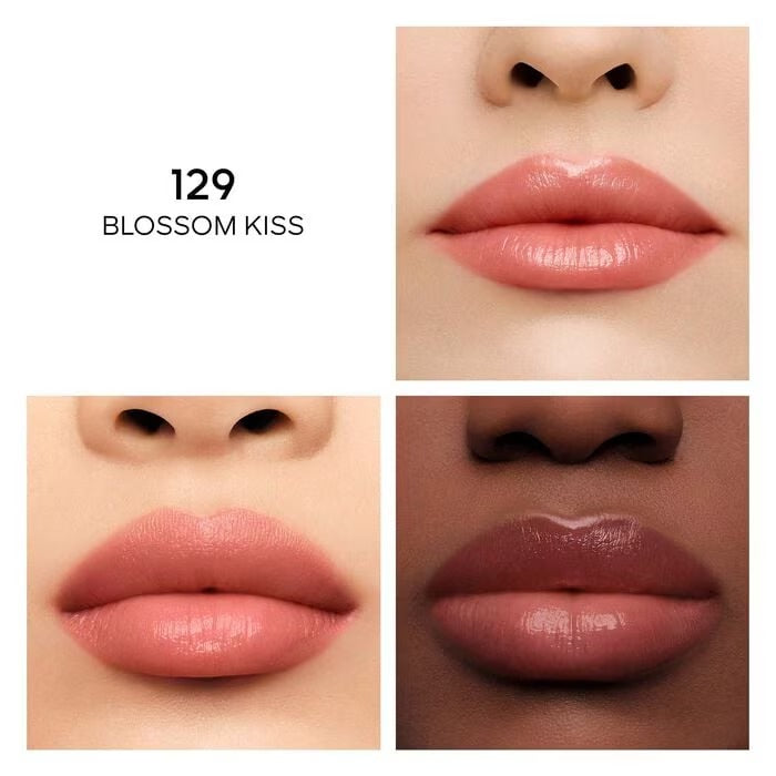 Son GUERLAIN Kisskiss Bee Glow Honey Tint Balm #129 Blossom Glow-Kallos