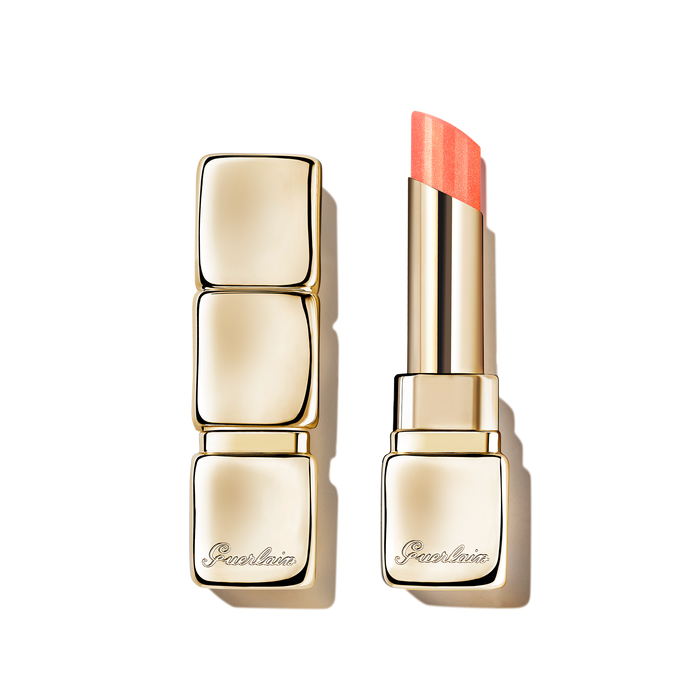 Son GUERLAIN Kisskiss Bee Glow Honey Tint Balm #389 Pearly Peach-Kallos