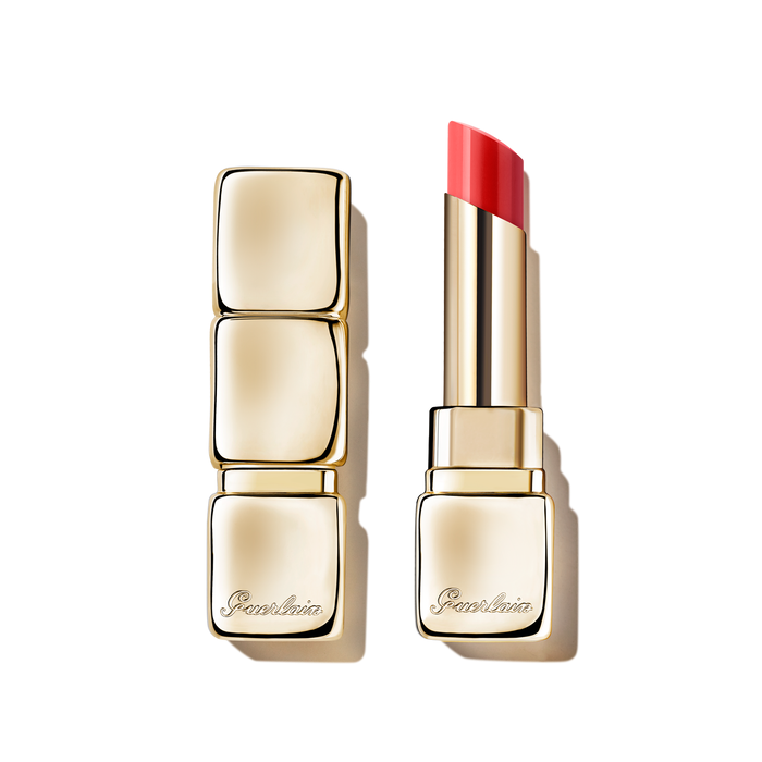 Son GUERLAIN Kisskiss Bee Glow Honey Tint Balm #775 Poppy Glow-Kallos
