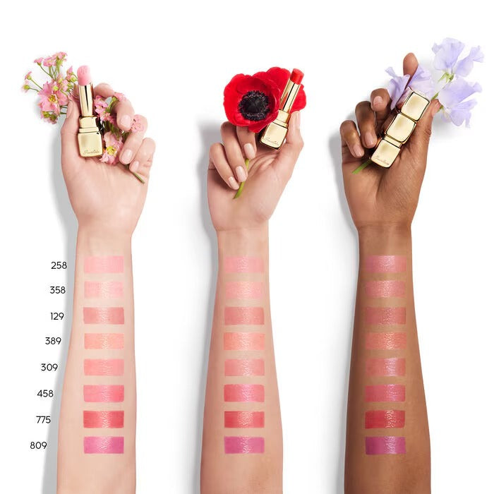 Son GUERLAIN Kisskiss Bee Glow Honey Tint Balm #775 Poppy Glow
