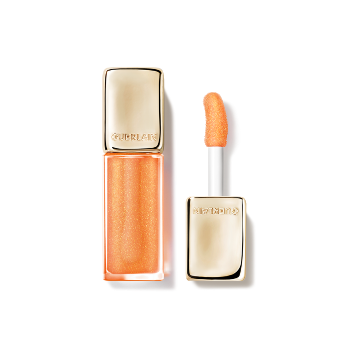 Son GUERLAIN KissKiss Bee Glow Oil #389 Sparkling Peach-Kallos