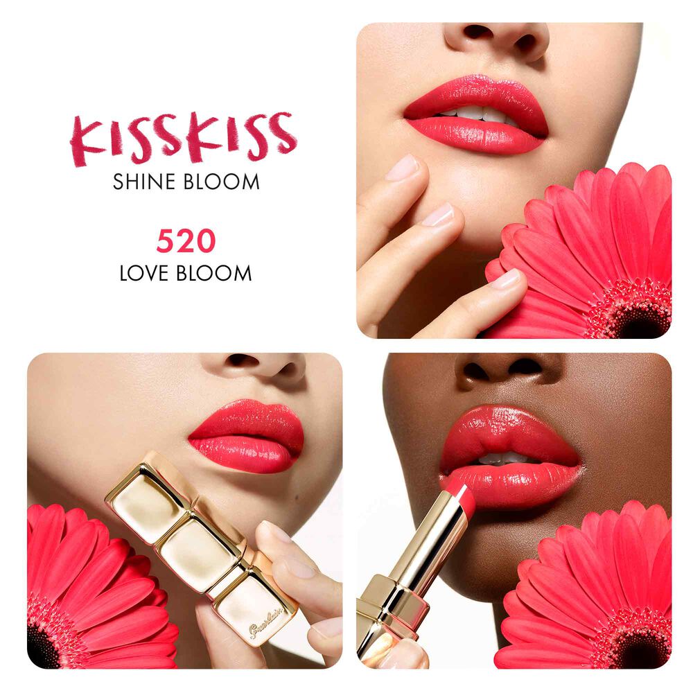 Son GUERLAIN KissKiss Shine Bloom #520 Love Bloom - Kallos Vietnam
