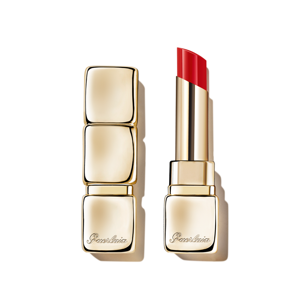 Son GUERLAIN KissKiss Shine Bloom #709 Petal Red - Kallos Vietnam