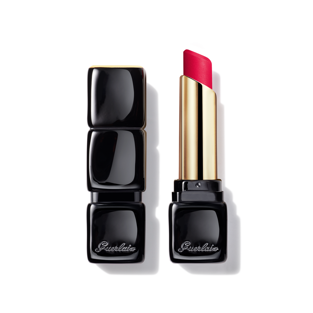 Son GUERLAIN KissKiss Tender Matte #666 Lucky Pink - Kallos Vietnam
