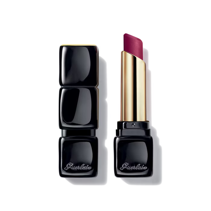 Son GUERLAIN KissKiss Tender Matte Lipstick #880 Caress Plum-Kallos
