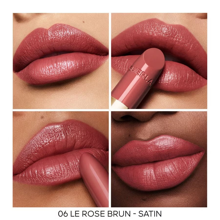Son GUERLAIN Rouge G Satin Lipstick #06 Le Rose Brun