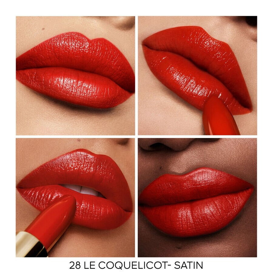 Son GUERLAIN Rouge G Satin Lipstick #28 Le Coquelicot-Kallos