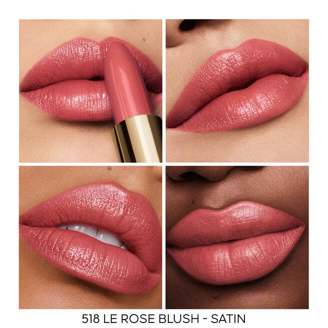 Son GUERLAIN Rouge G Satin Lipstick #518 Le Rose Blush