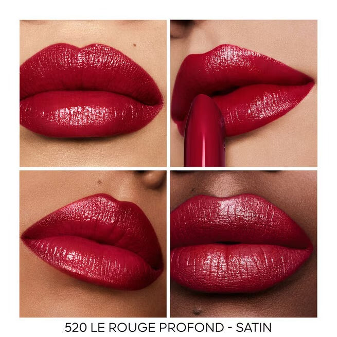 Son GUERLAIN Rouge G Satin Lipstick #520 Le Rouge Profond-Kallos