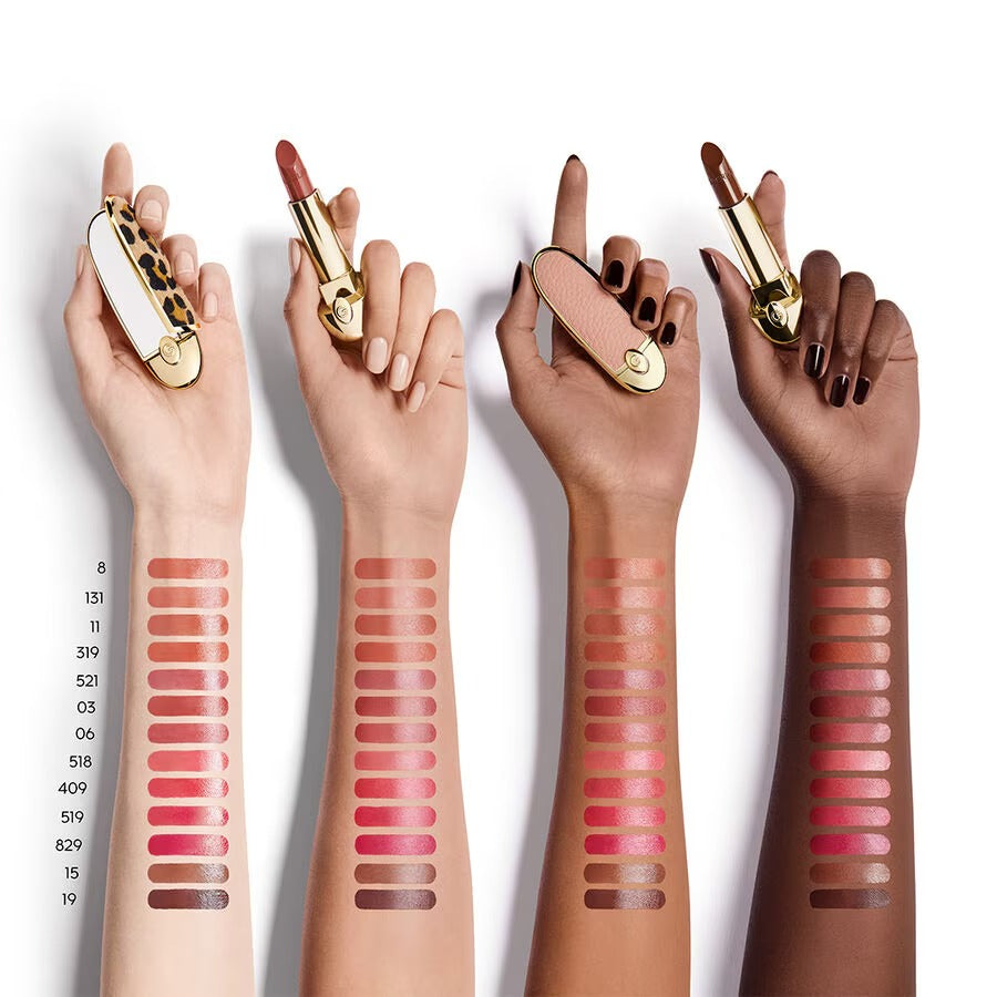 Son GUERLAIN Rouge G Satin Lipstick #829 Le Fuchsia Profond