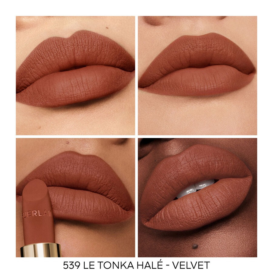 Son GUERLAIN Rouge G Velvet Lipstick #539 Le Tonka Halé-Kallos