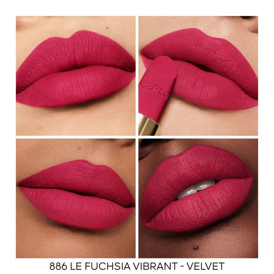 Son GUERLAIN Rouge G Velvet Lipstick #886 Le Fuchsia Vibrant-Kallos