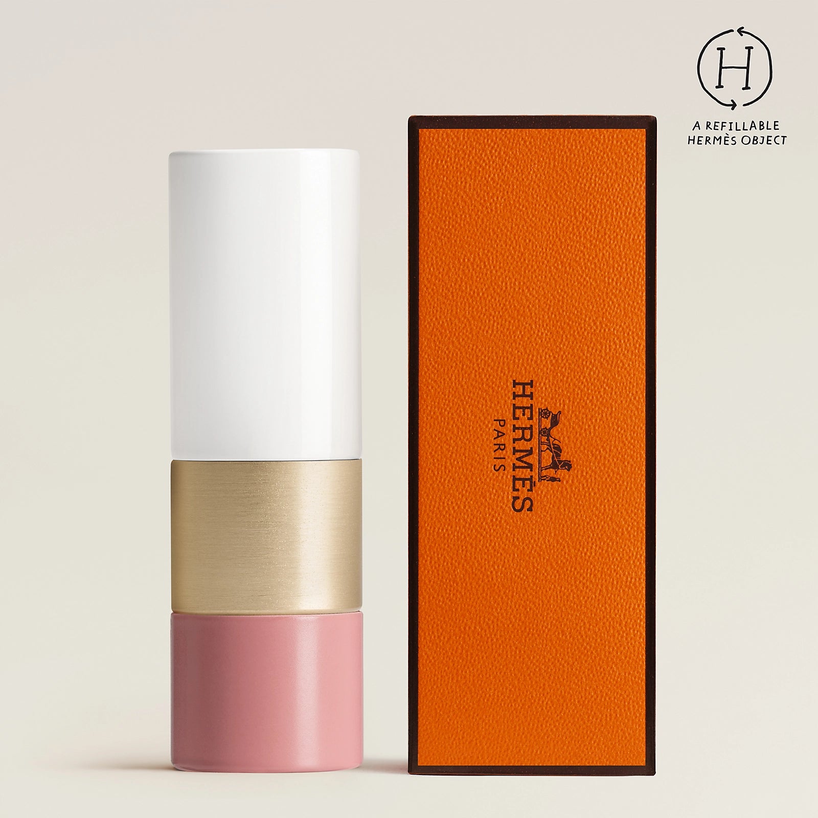 Son HERMÈS Rose Hermès Rosy Lip Matte Enhancer #49 Rose Tan - Kallos Vietnam