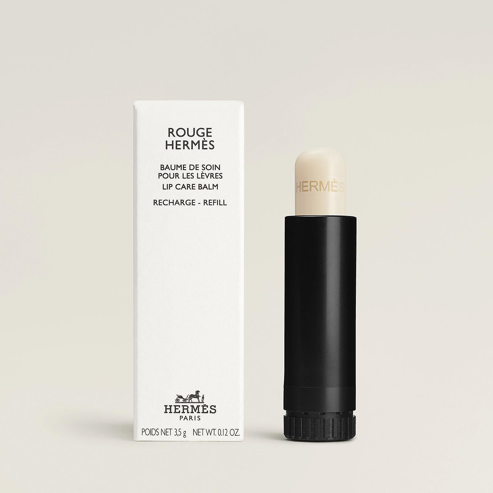 Son HERMÈS Rouge Hermès Lip Care Balm - Refill #Transparent / Blanc - Kallos Vietnam