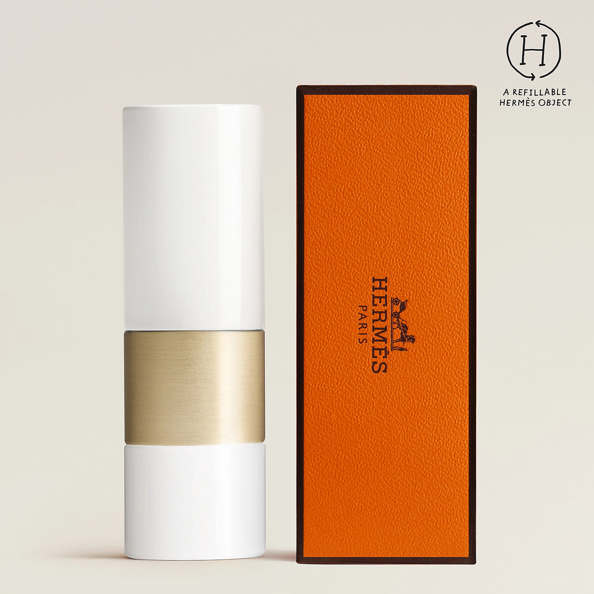 Son HERMÈS Rouge Hermès Lip Care Balm #Transparent / Blanc - Kallos Vietnam