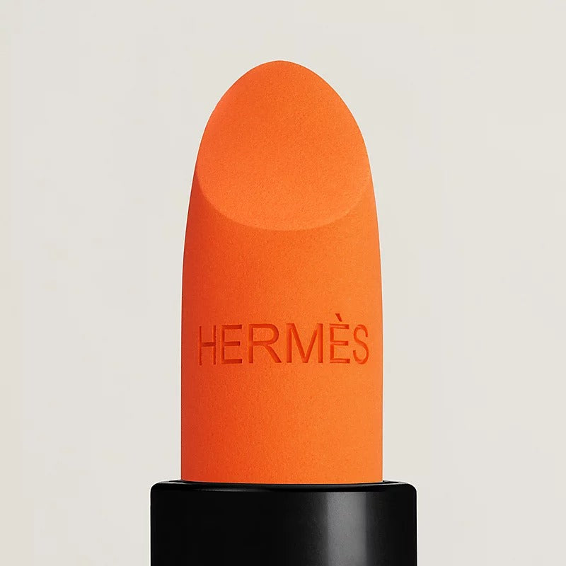 Son HERMES Rouge Hermès Matte Lipstick #33 Orange Boîte