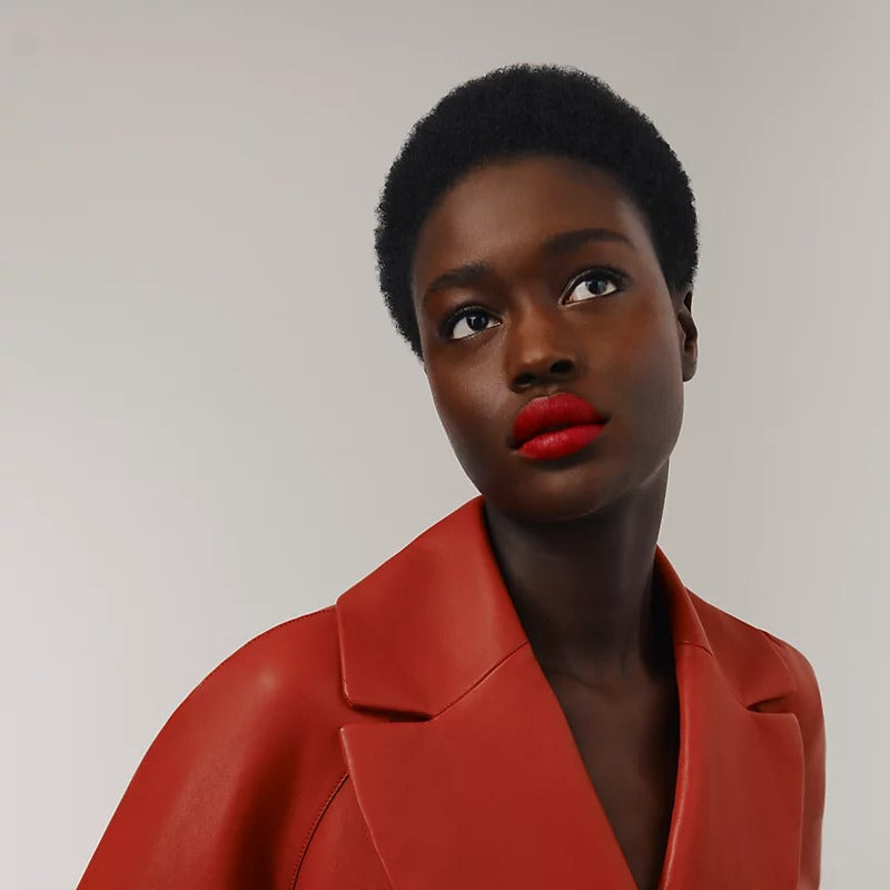 Son HERMES Rouge Hermès Matte Lipstick #64 Rouge Casaque