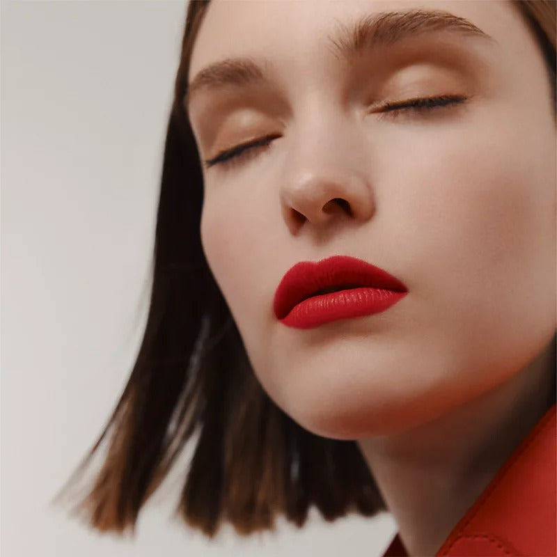 Son HERMES Rouge Hermès Matte Lipstick #64 Rouge Casaque