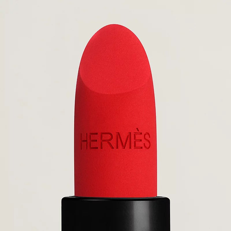 Son HERMES Rouge Hermès Matte Lipstick #64 Rouge Casaque