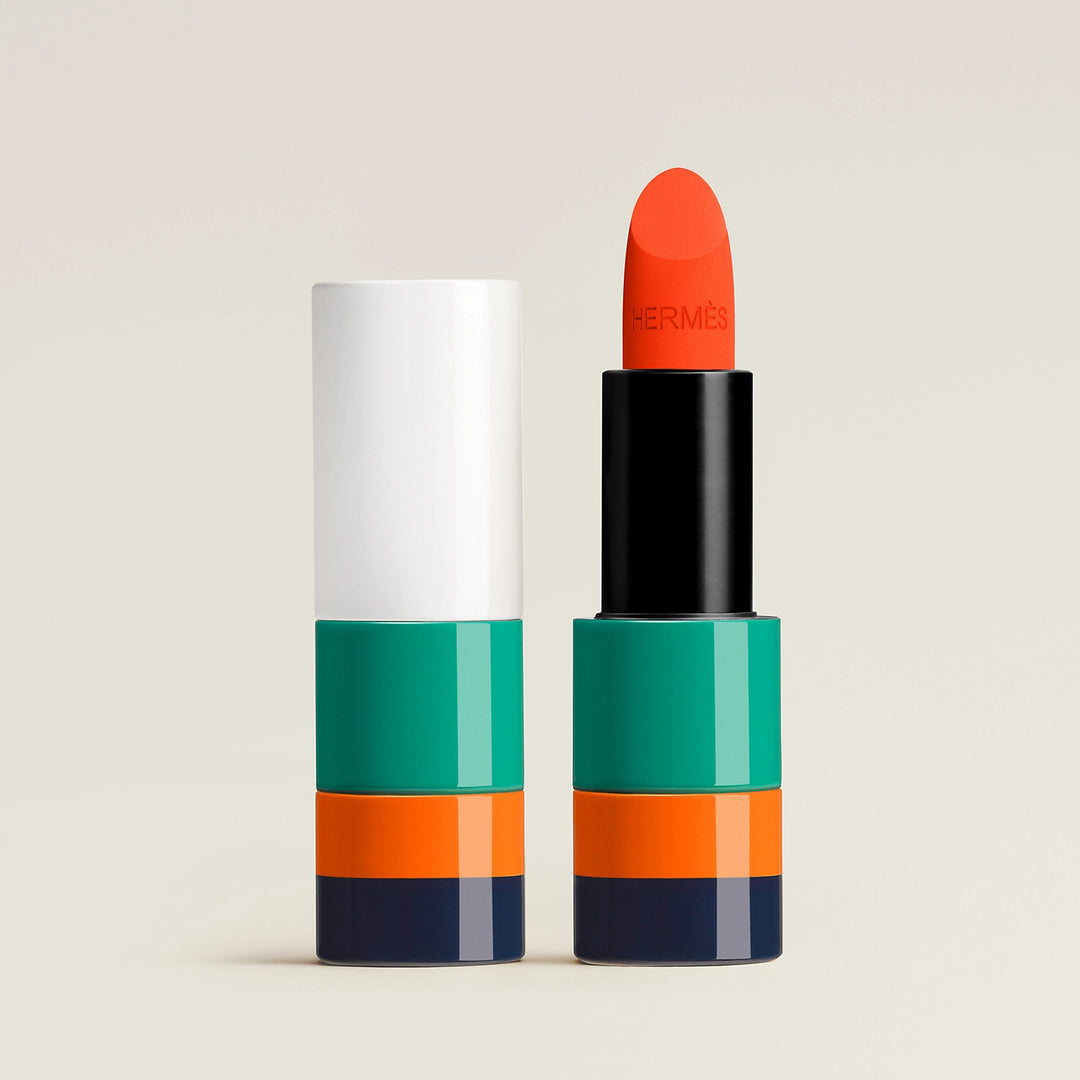 Son HERMÈS Rouge Hermès Matte Lipstick LTD #44 Orange Néon