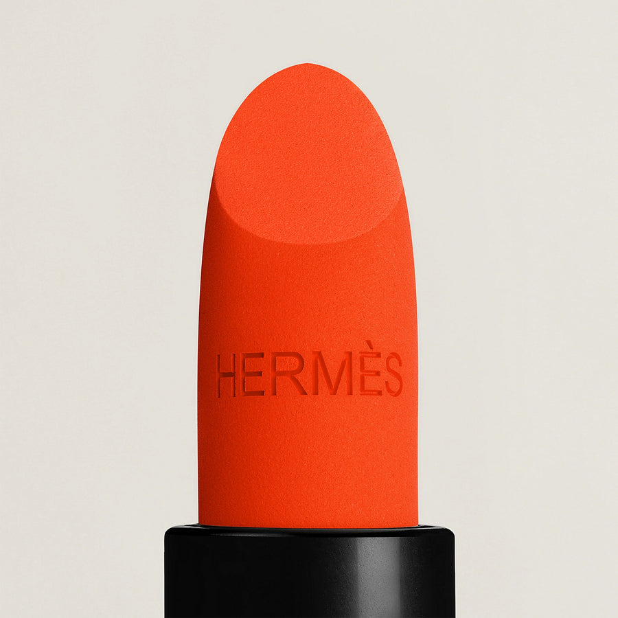 Son HERMÈS Rouge Hermès Matte Lipstick LTD #44 Orange Néon