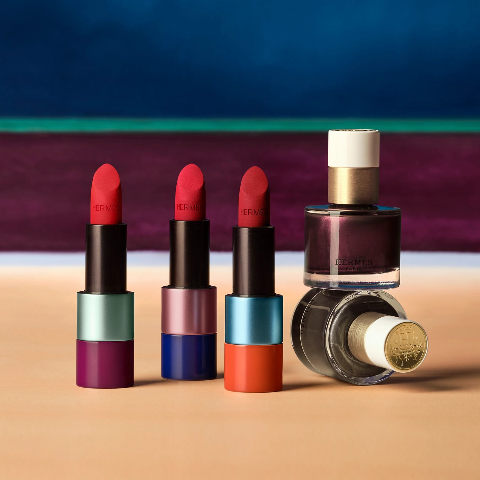 Son HERMÈS Rouge Hermès Matte Lipstick LTD #76 Rouge Cinabre - Kallos Vietnam