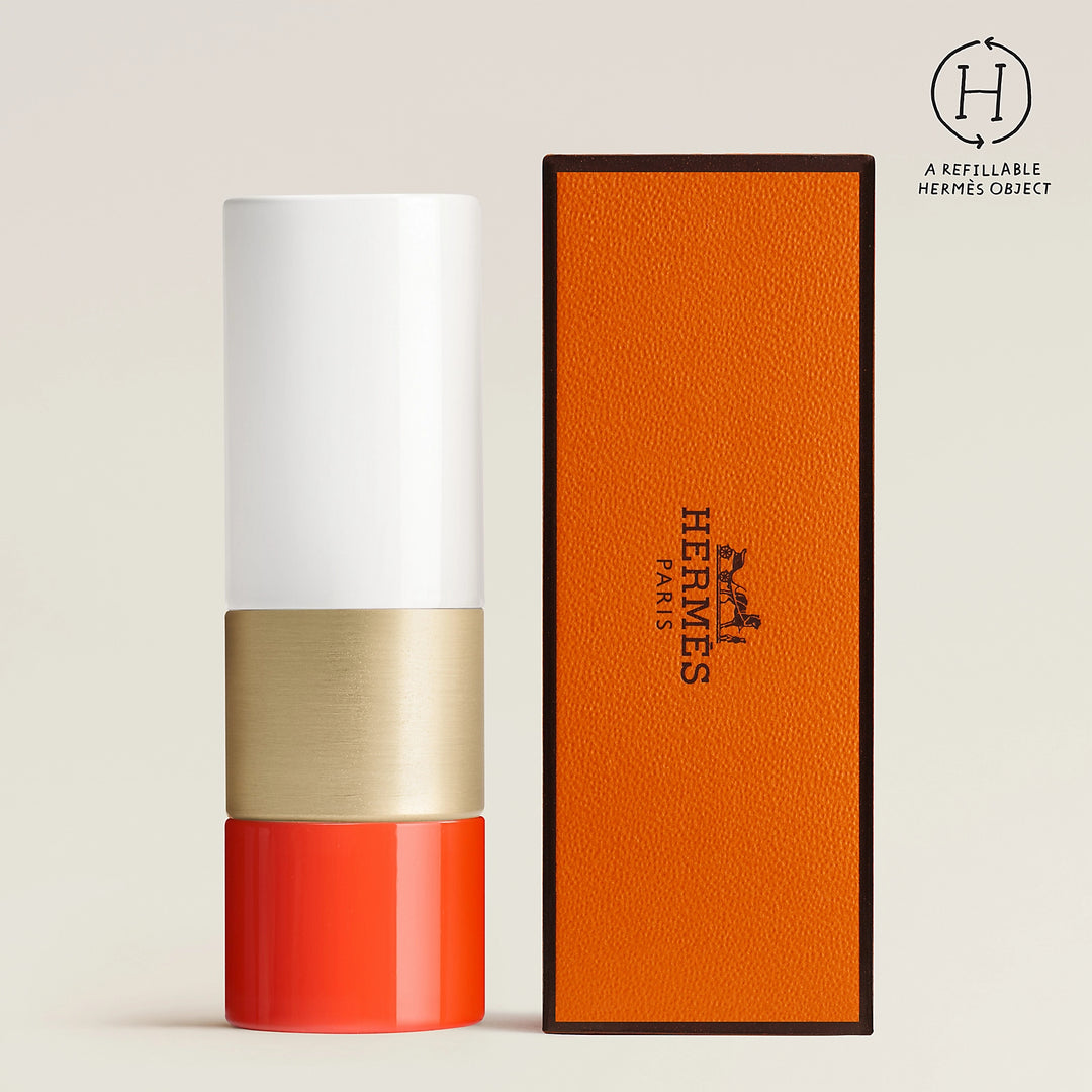 Son HERMÈS Rouge Hermès Poppy Lip Shine #Transparent / Blanc - Kallos Vietnam