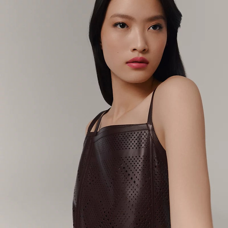 Son HERMÈS Rouge Hermès Satin Lipstick #19 Rose Bruyère