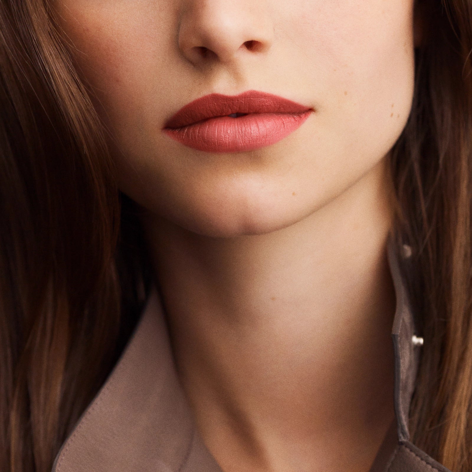 Son HERMÈS Rouge Hermès Satin Lipstick #21 Rose Épicé - Kallos Vietnam
