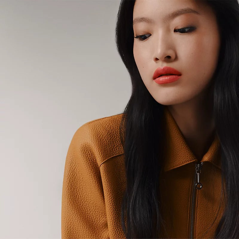 Son HERMÈS Rouge Hermès Satin Lipstick #36 Corail Flamingo