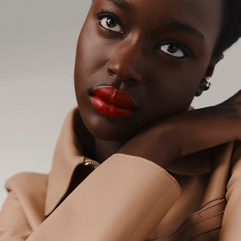 Son HERMÈS Rouge Hermès Satin Lipstick #64 Rouge Casaque