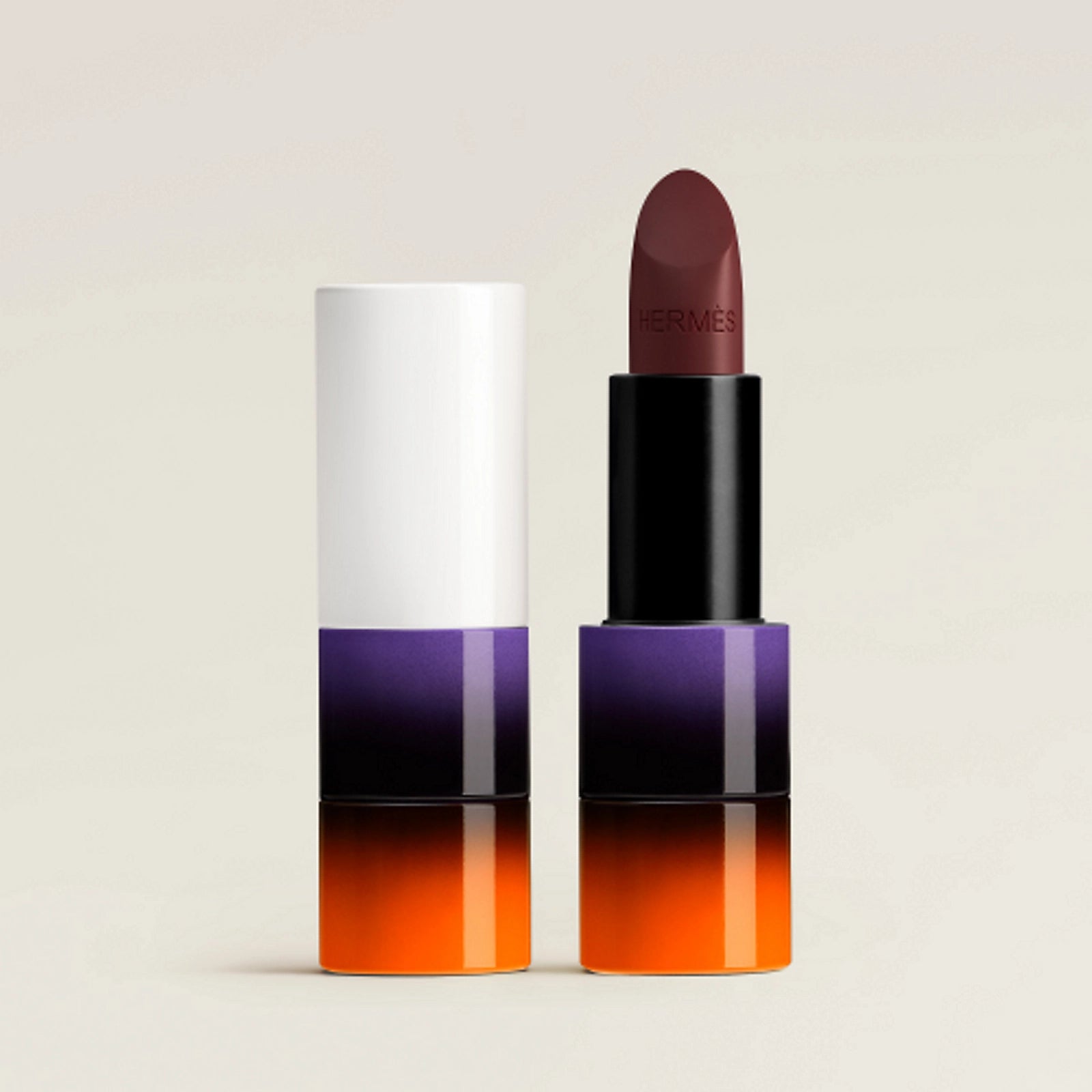 Son HERMÈS Rouge Hermès Shiny Lipstick LTD #84 Rouge Abysse - Kallos Vietnam