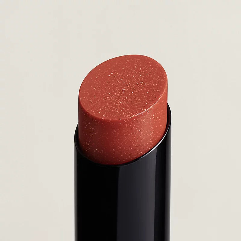 Son HERMES Rouge Hermès Silky Lipstick Shine #15 Brun d'Ambre