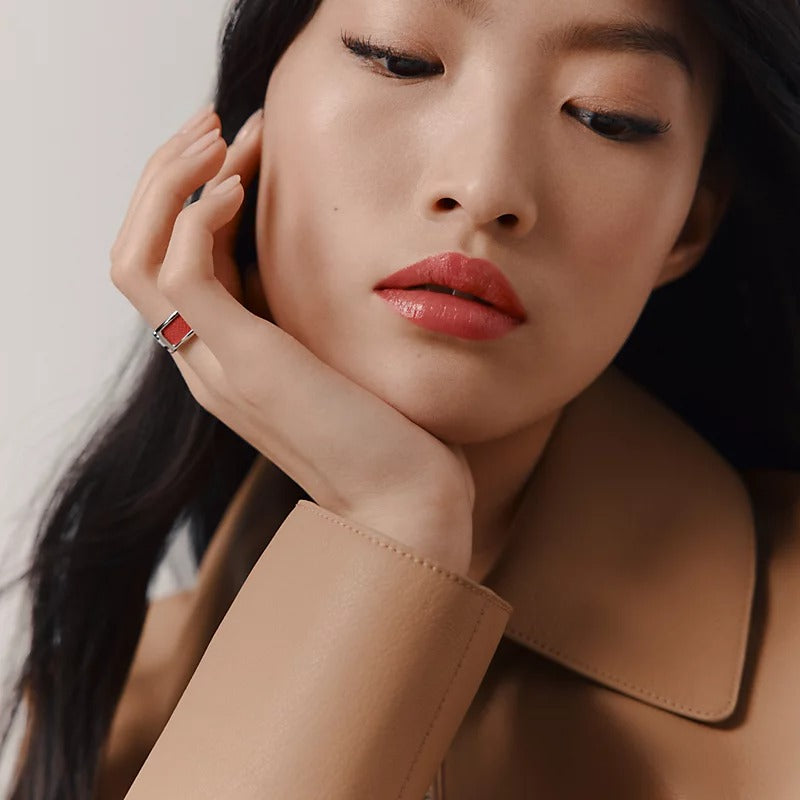 Son HERMES Rouge Hermès Silky Lipstick Shine #21 Rose Épicé