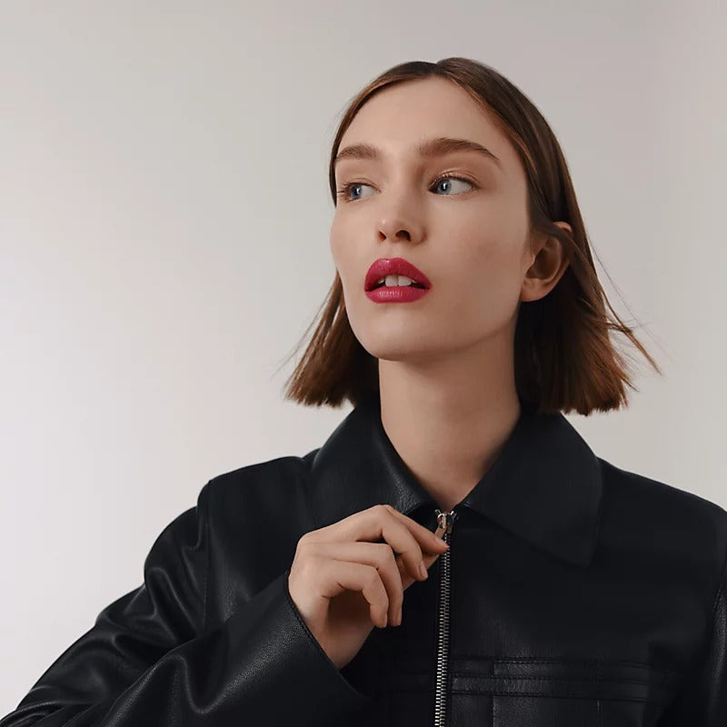 Son HERMES Rouge Hermès Silky Lipstick Shine #77 Rouge Grenade