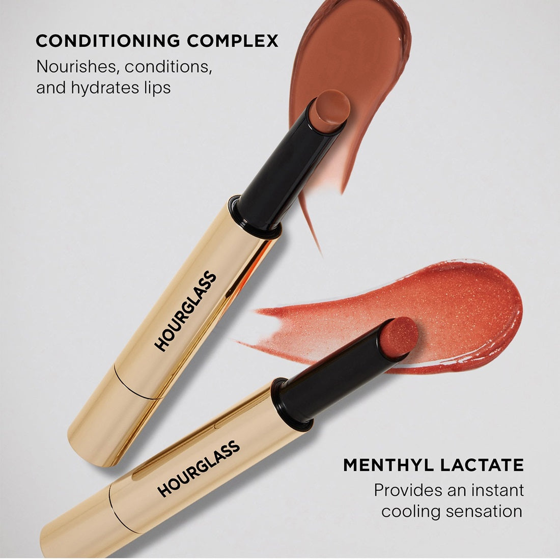 Son HOURGLASS Phantom Volumizing Glossy Balm Duo-Kallos