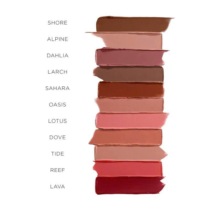 Son HOURGLASS Unlocked Satin Crème Lipstick #322 Lava-Kallos