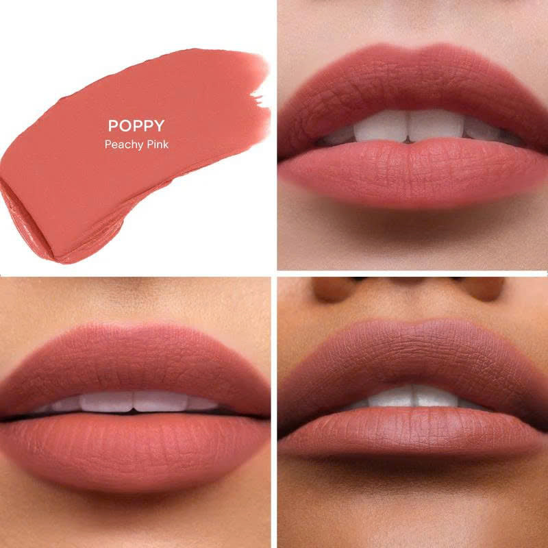 Son HOURGLASS Unlocked Soft Matte Lipstick #346 Poppy-Kallos