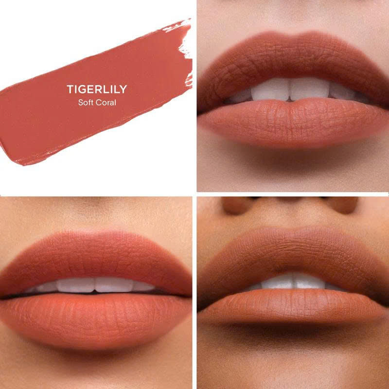 Son HOURGLASS Unlocked Soft Matte Lipstick #354 Tigerlily-Kallos