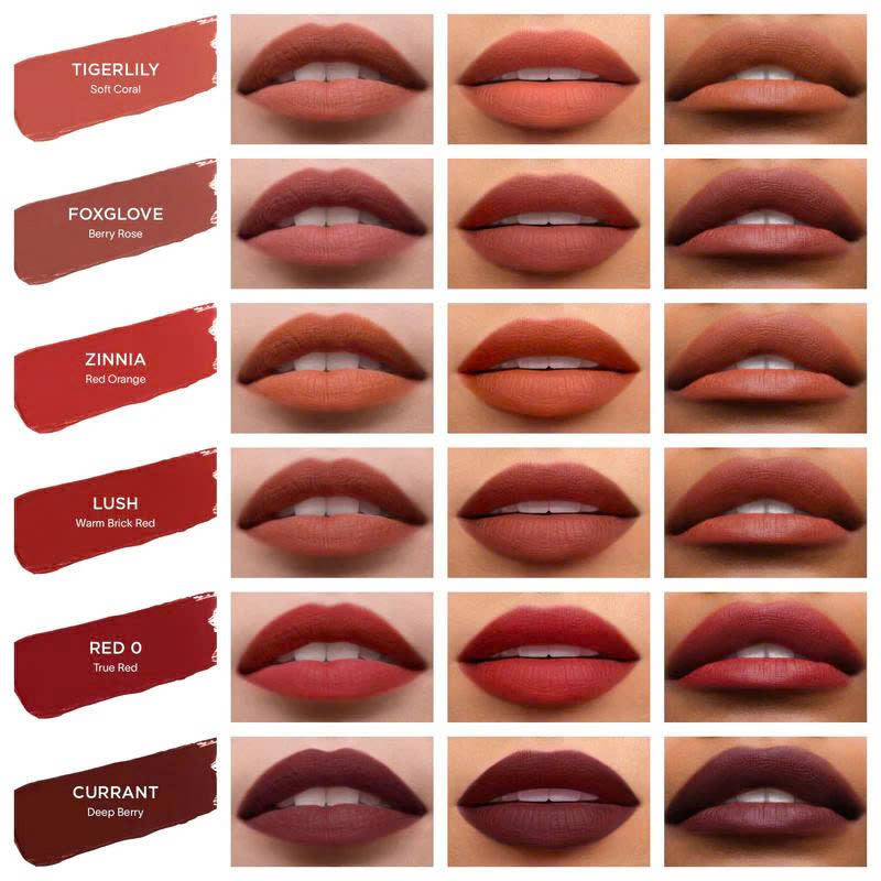 Son HOURGLASS Unlocked Soft Matte Lipstick #Red 0