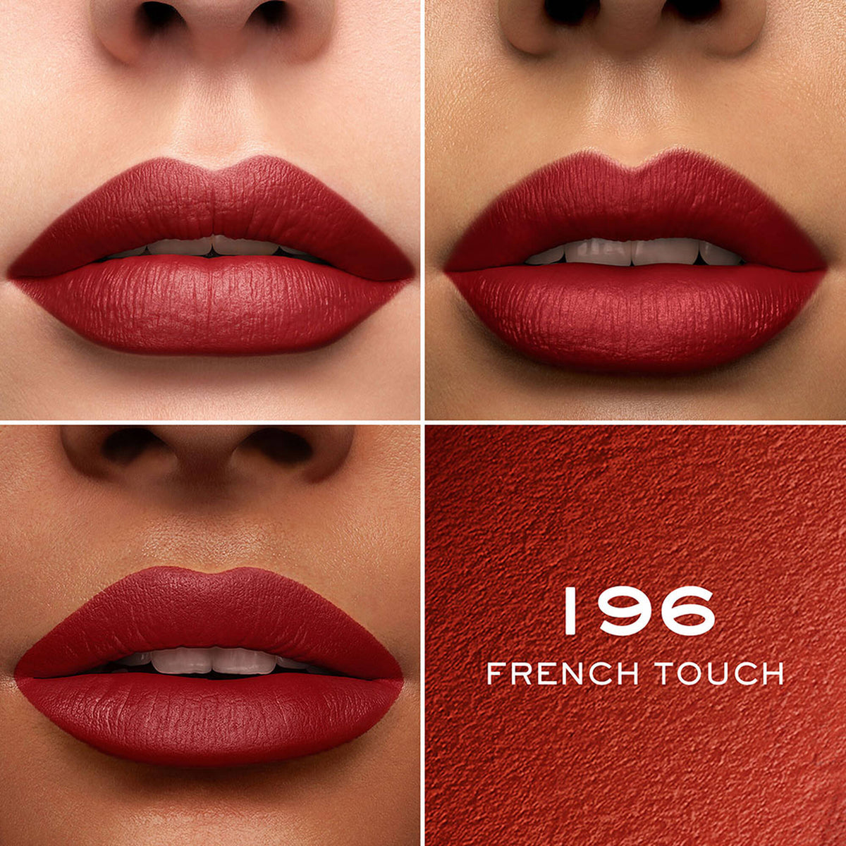 Son LANCÔME L’Absolu Rouge Holiday 2024 #196 French Touch