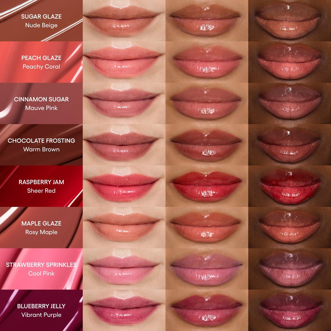 Son LANEIGE Glaze Craze Tinted Lip Serum #Blueberry Jelly - Vibrant Purple-Kallos