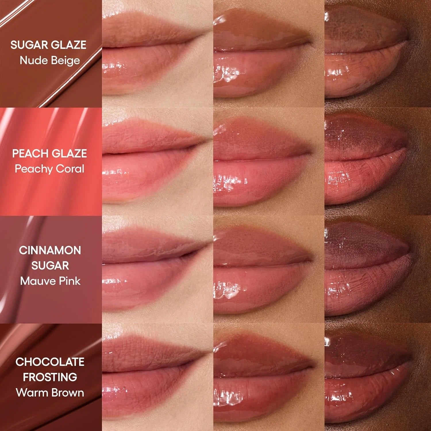 Son LANEIGE Glaze Craze Tinted Lip Serum #Chocolate Frosting - Warm Brown-Kallos